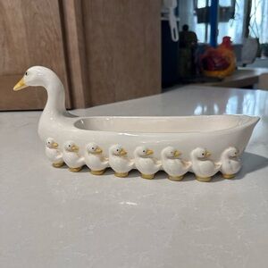 Fitz and Floyd Classic White Ceramic Cracker Tray or Soap Tray  Decor